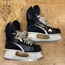 Vintage 1960s Daoust National 100 Black Leather Pro Skates Like New
