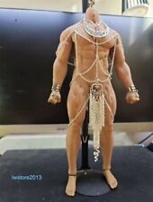 ZY Toys 1/6 Scale 12 Nude Male Muscular Man Figure Body Model Fit HT  Headsculpt