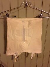 Curvaceous Vtg 1950s NEW Rayon & Rubber Open Bottom Garters Girdle S Girly  Pinup