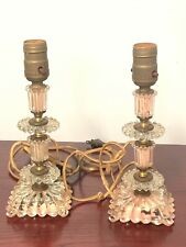 Vintage Leviton Brass Table Lamp 7 x 7 x H23.5