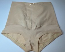 Vintage Size 42D Plus Size All In One Girdle Garter Tabs Peekaboo Tummy